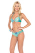 Luli Fama Siete Mares Seamless Plunge Underwire Push Up Top
